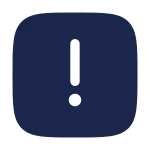 Danger Square SVG Icon